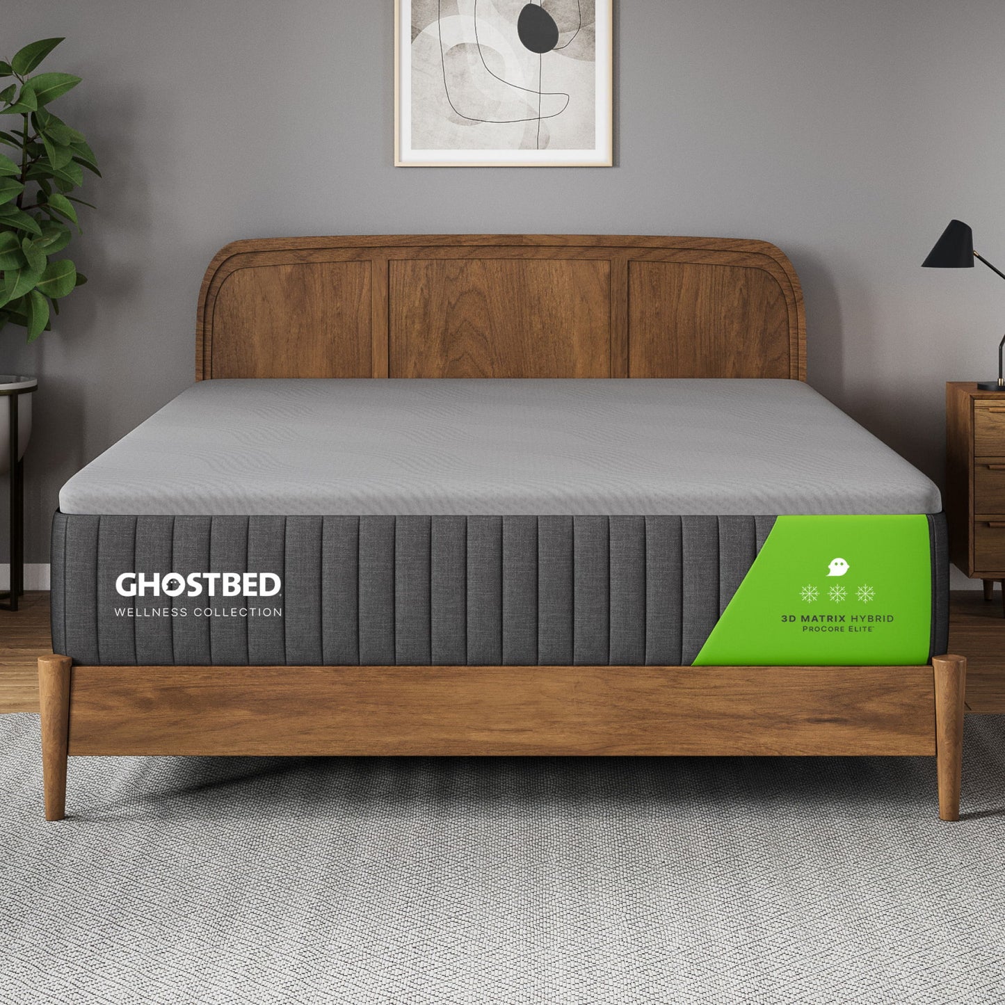 3D Matrix - 12" Hybrid Mattress, Medium Plush Feel