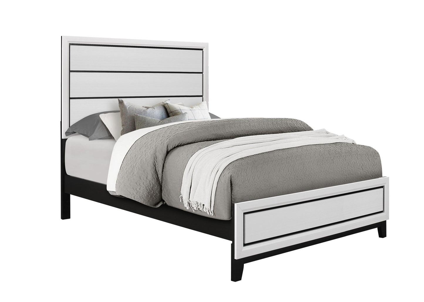 Kate - Full Bed Headboard & Footboard - White