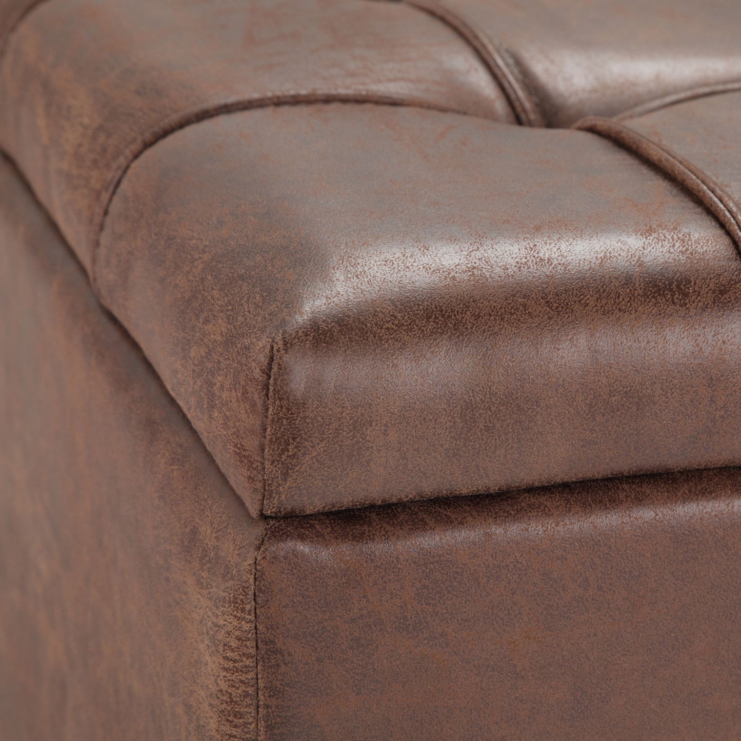 Harrison - Upholstered Coffee Table Storage Ottoman