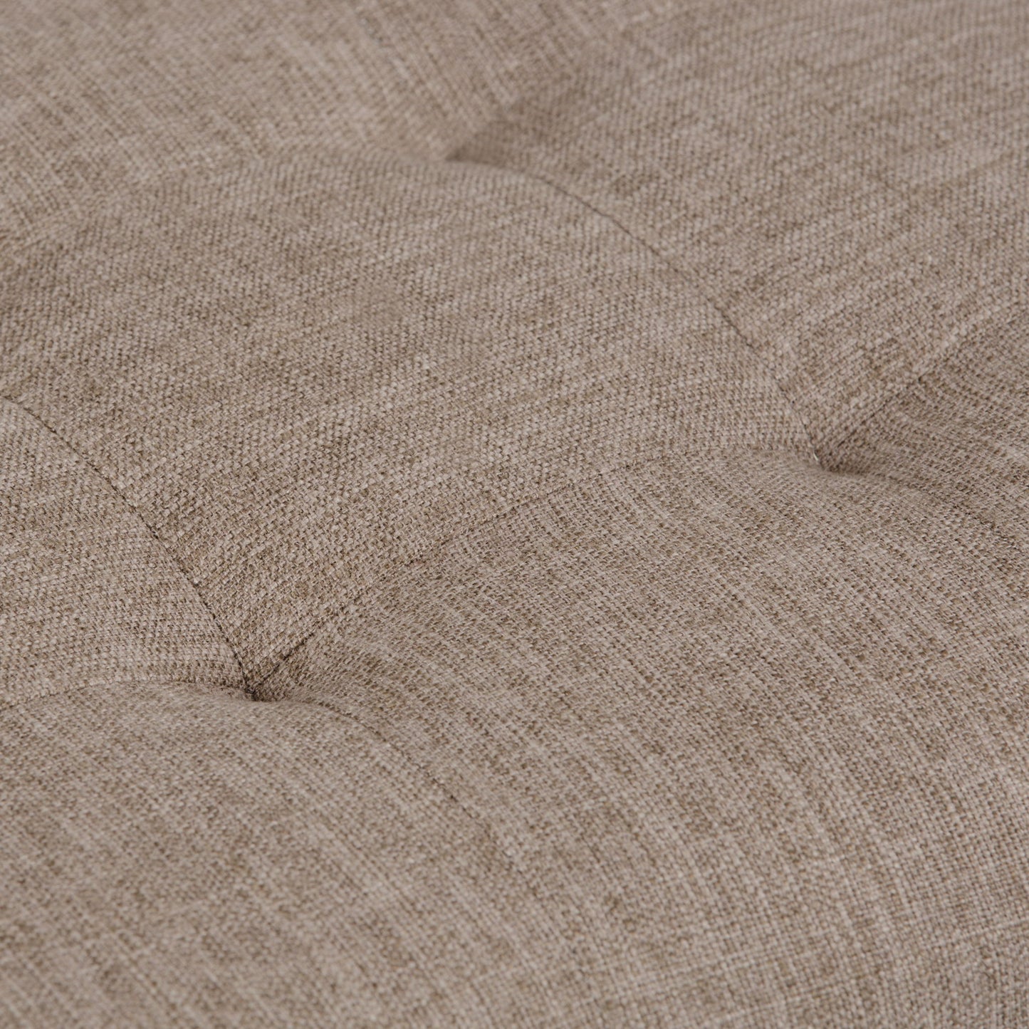 Draper - Upholstered Mid Century Tufted Ottoman Bench