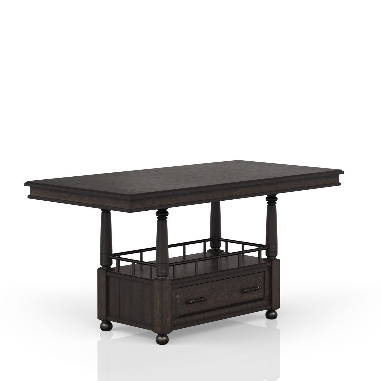 Counter Height Dining Table - Coffee