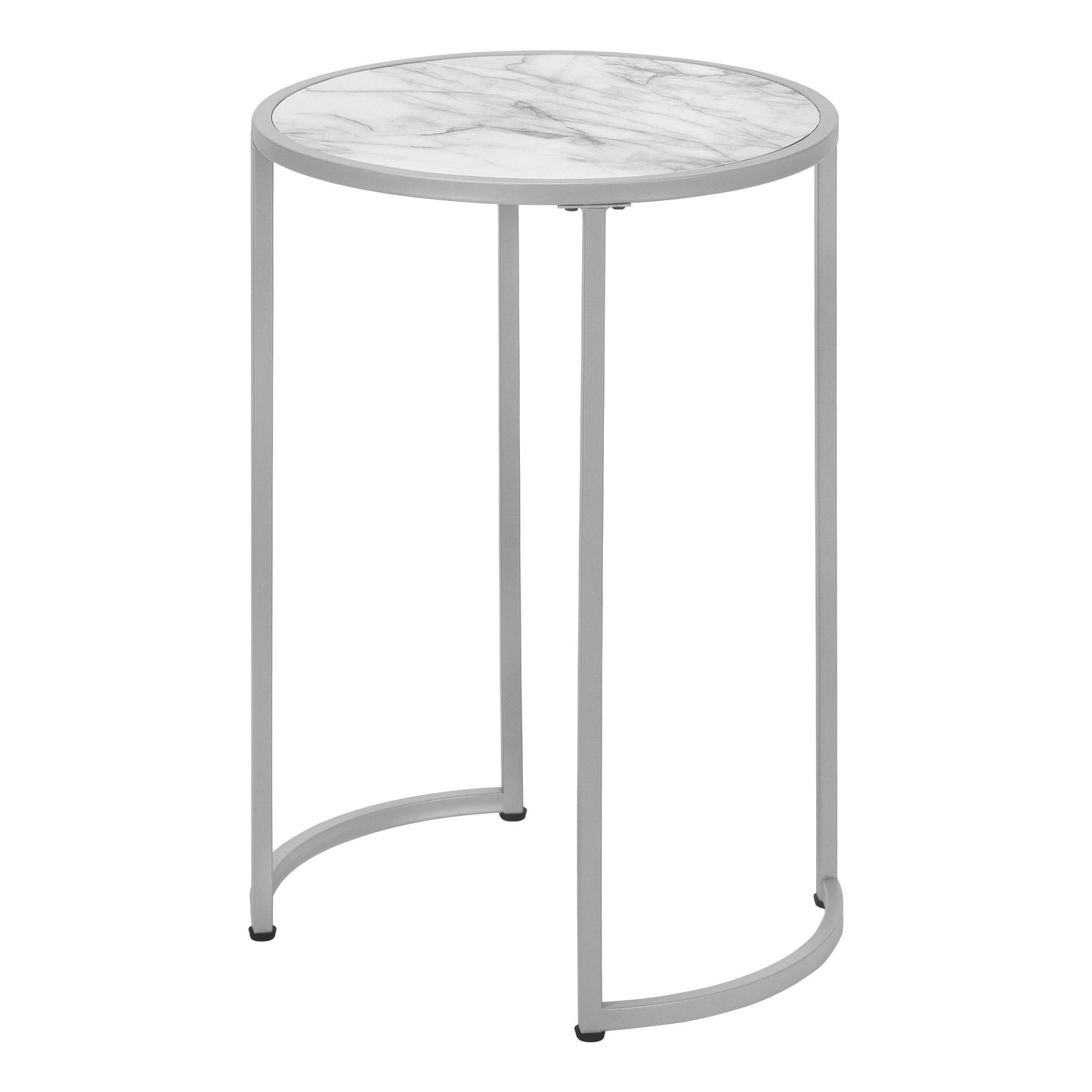 Round Accent Side Table, Contemporary & Modern