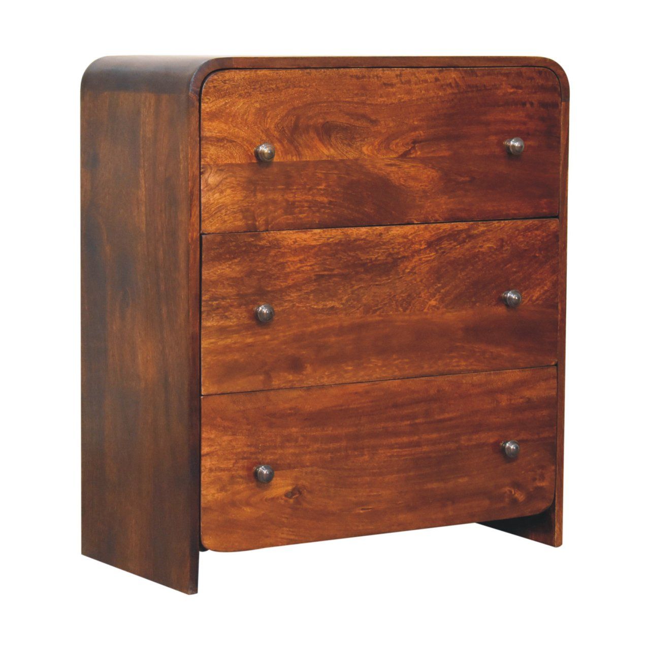 Aspen - Slim Chest - Dark Brown