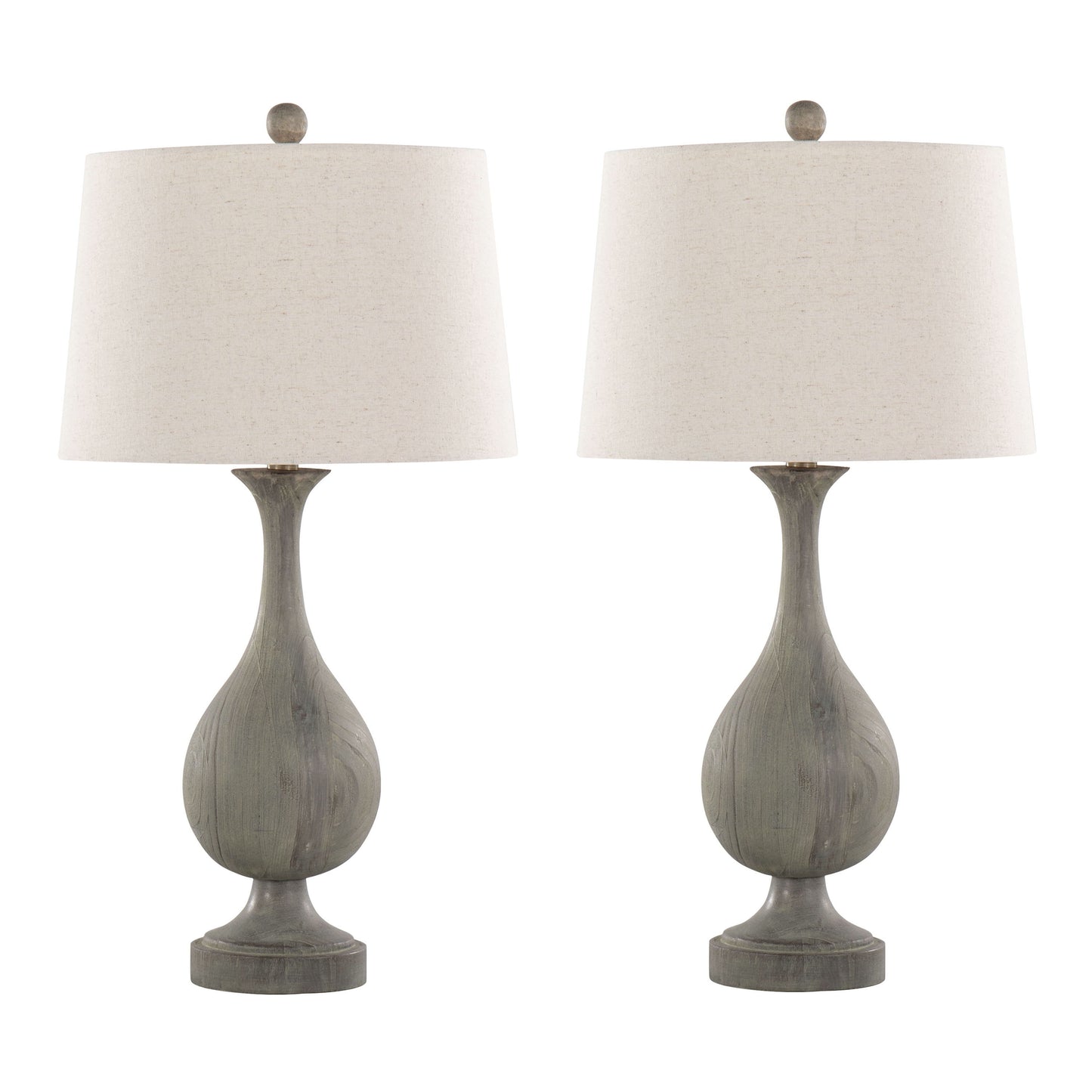 Cipolla - Poly Farmhouse Table Lamp (Set of 2)