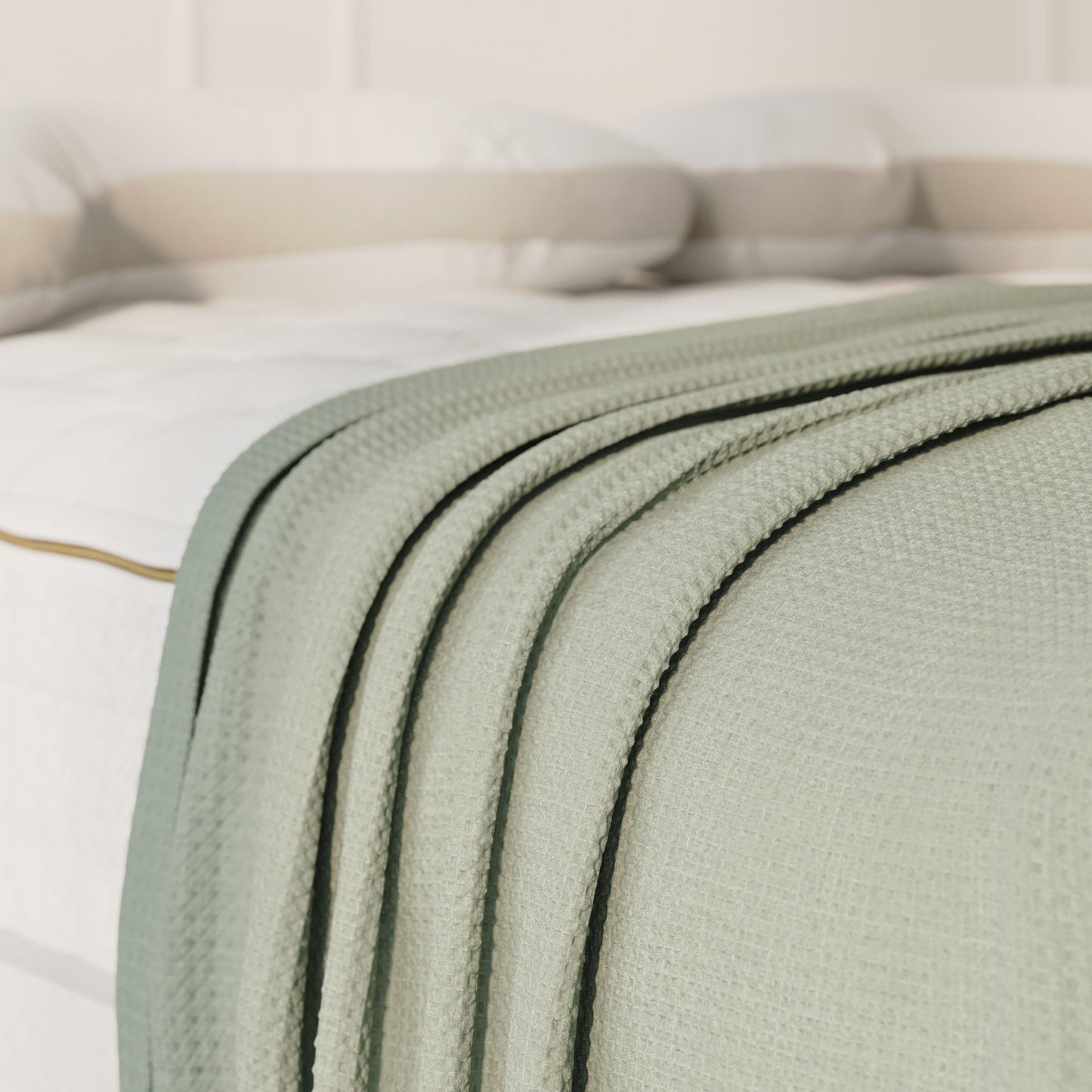 Naturepedic Organic Cotton Waffle Blanket