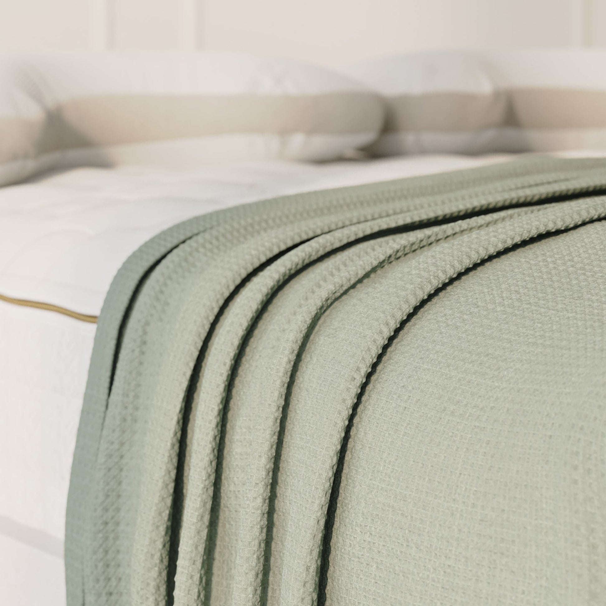 Naturepedic Organic Cotton Waffle Blanket