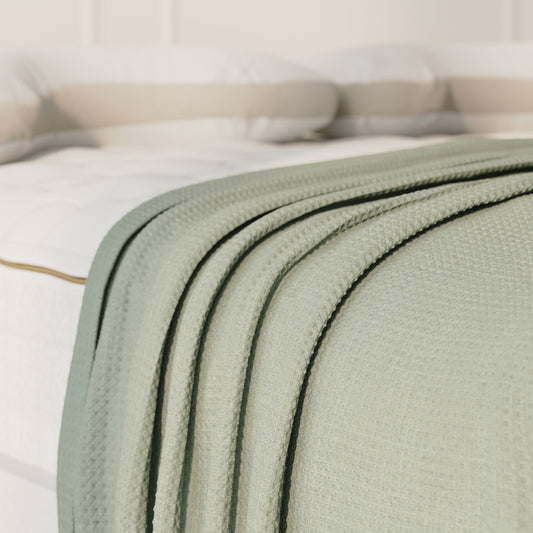 Naturepedic Organic Cotton Waffle Blanket