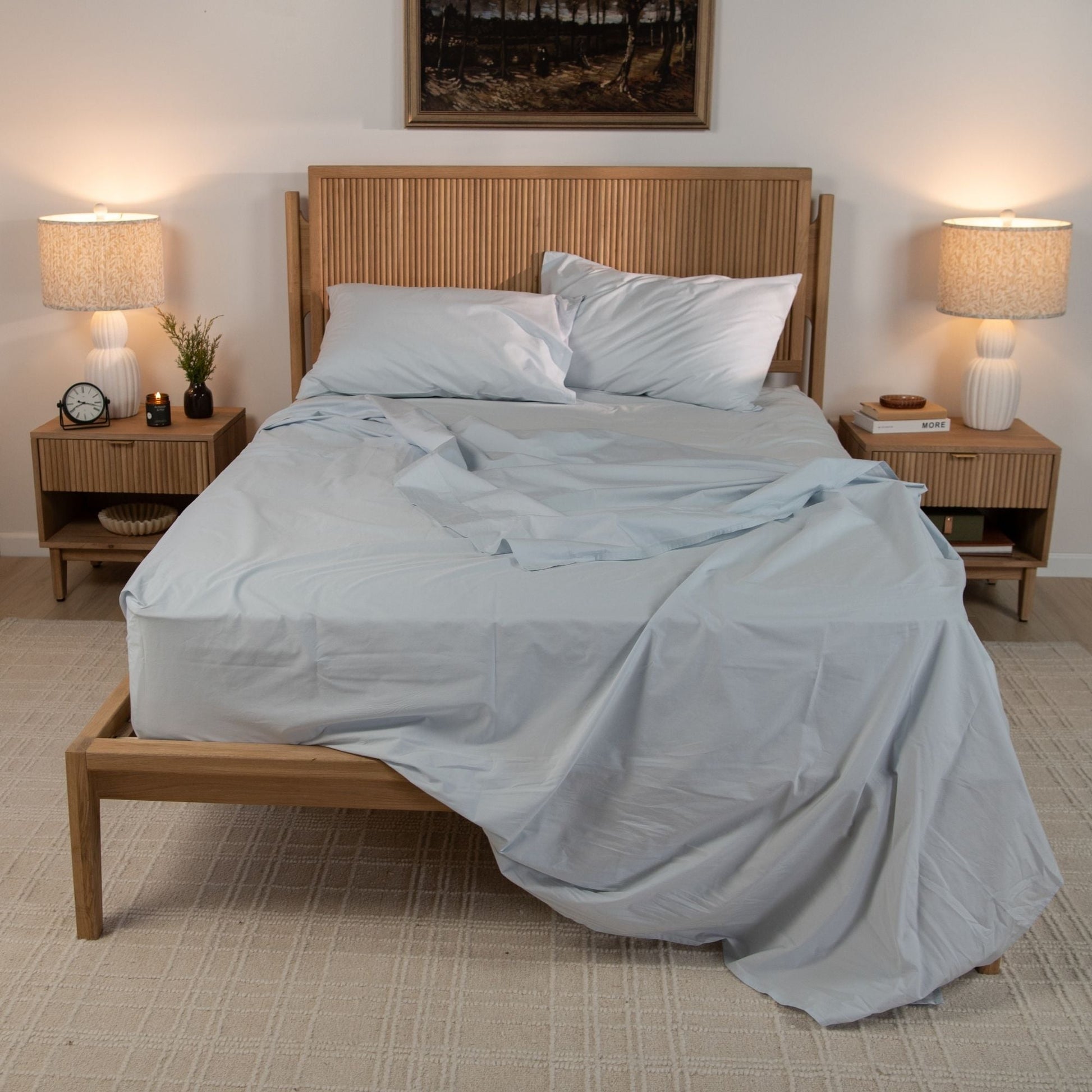 Naturepedic Organic Cotton Percale Sheets and Pillowcases