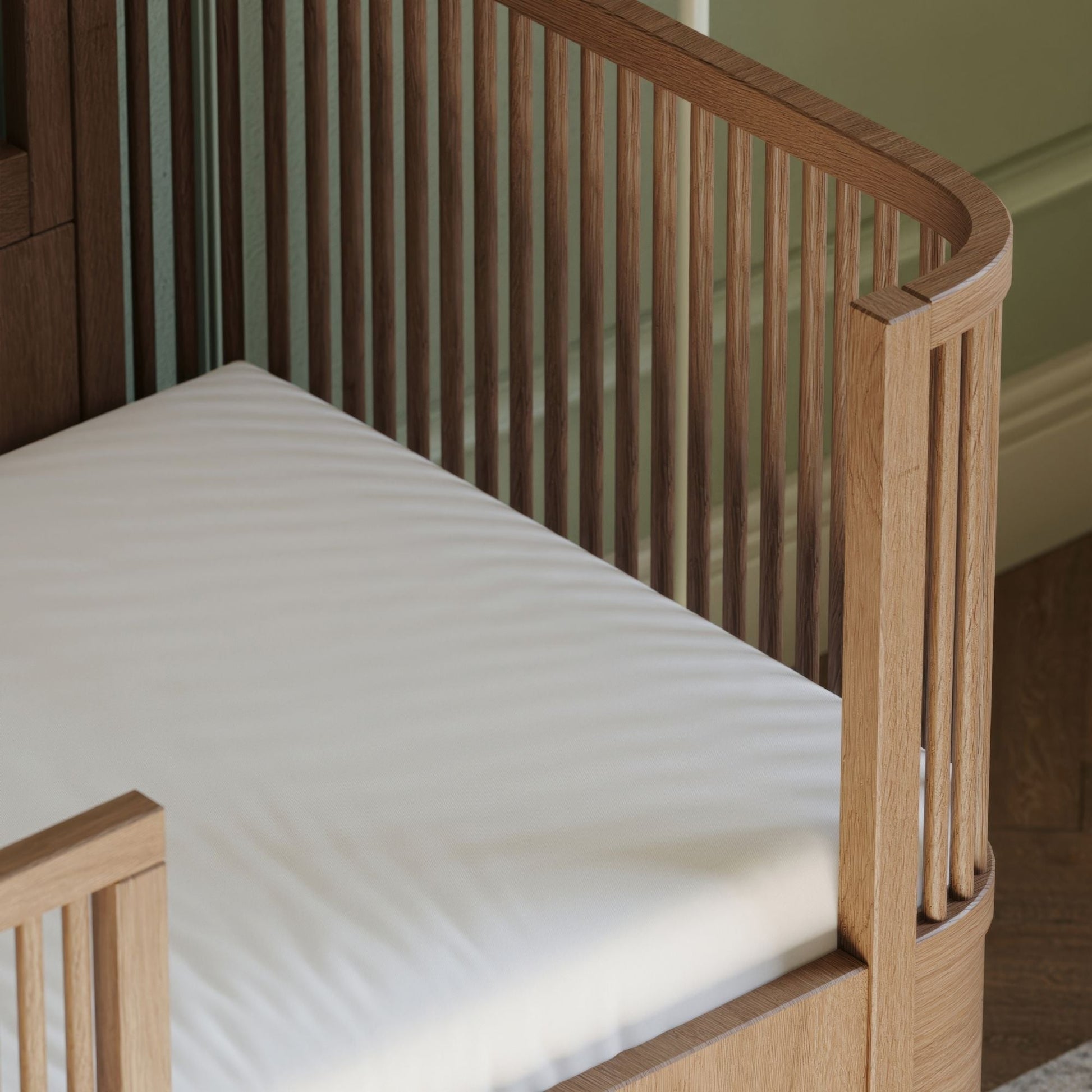 Naturepedic Classic crib mattress construction