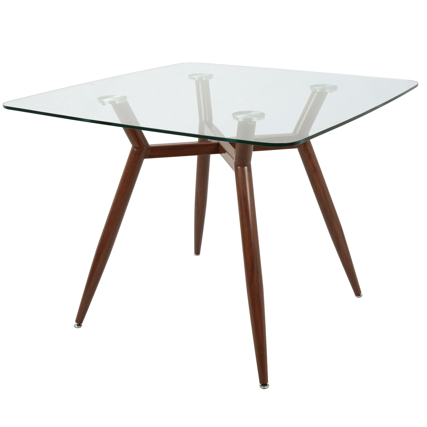 Clara - Mid Century Modern Square Table