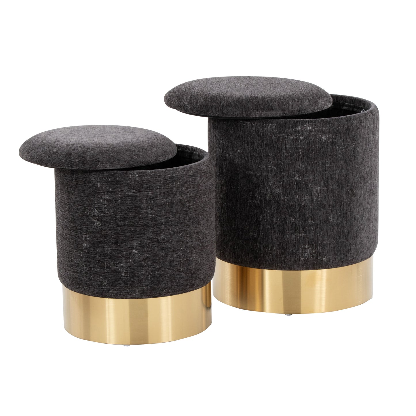 Marla - Contemporary Nesting Ottoman Set