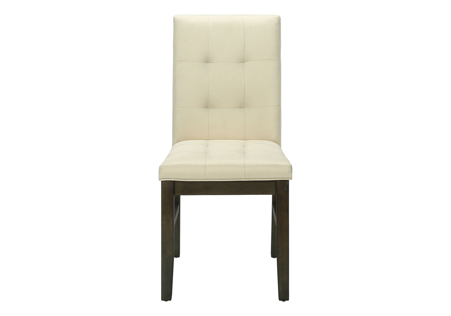 Dining Chair, Upholstered, Dining Room, Transitional (Set of 2) - Cream