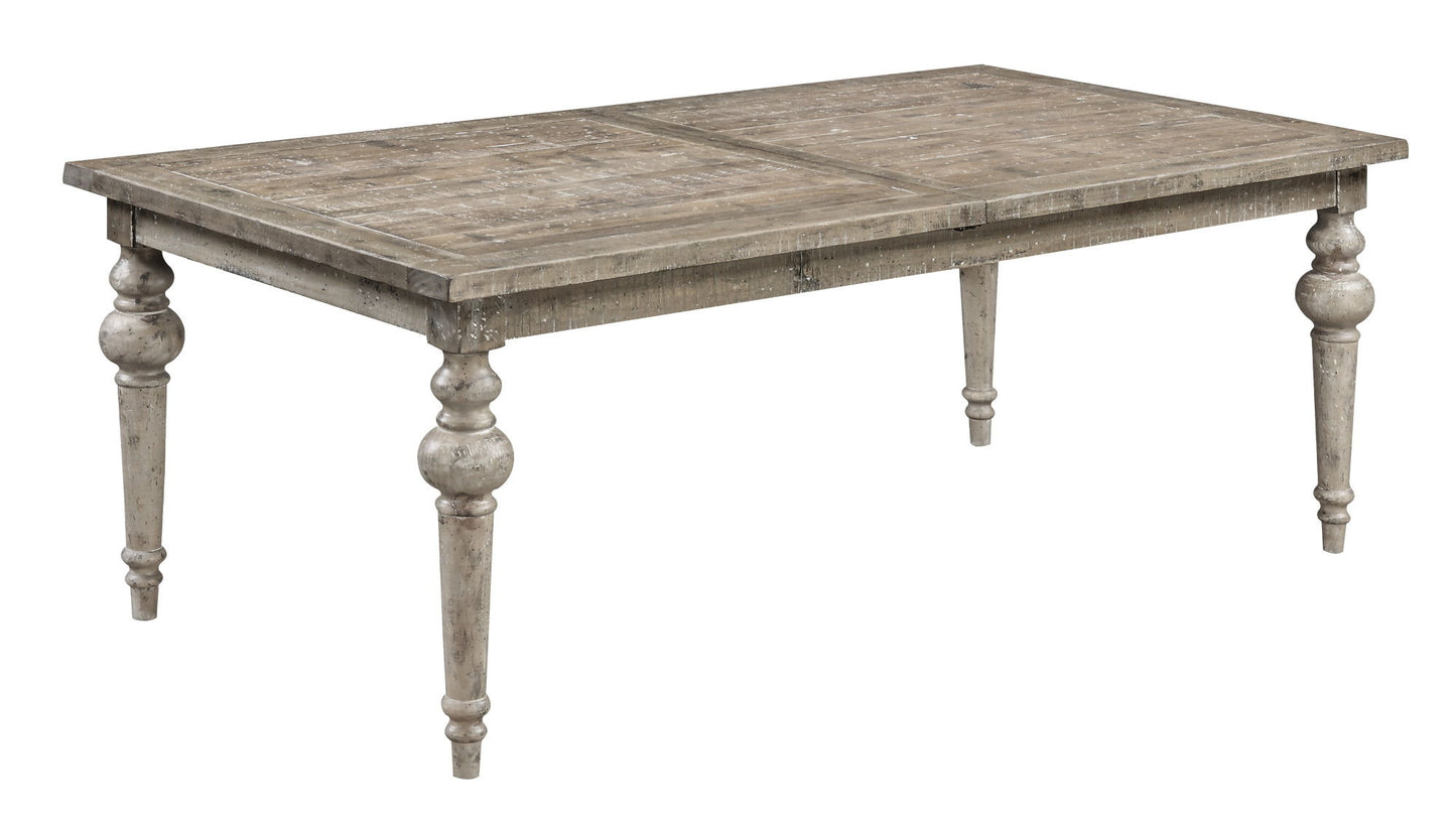 Ludin - Butterfly Leaf Dining Table - Taupe