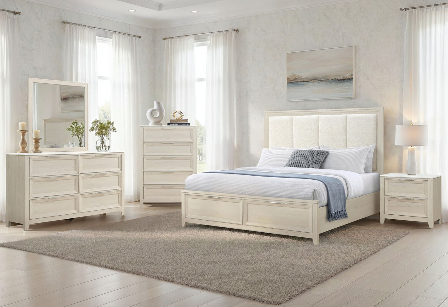 Mariah - Mirror - Beige