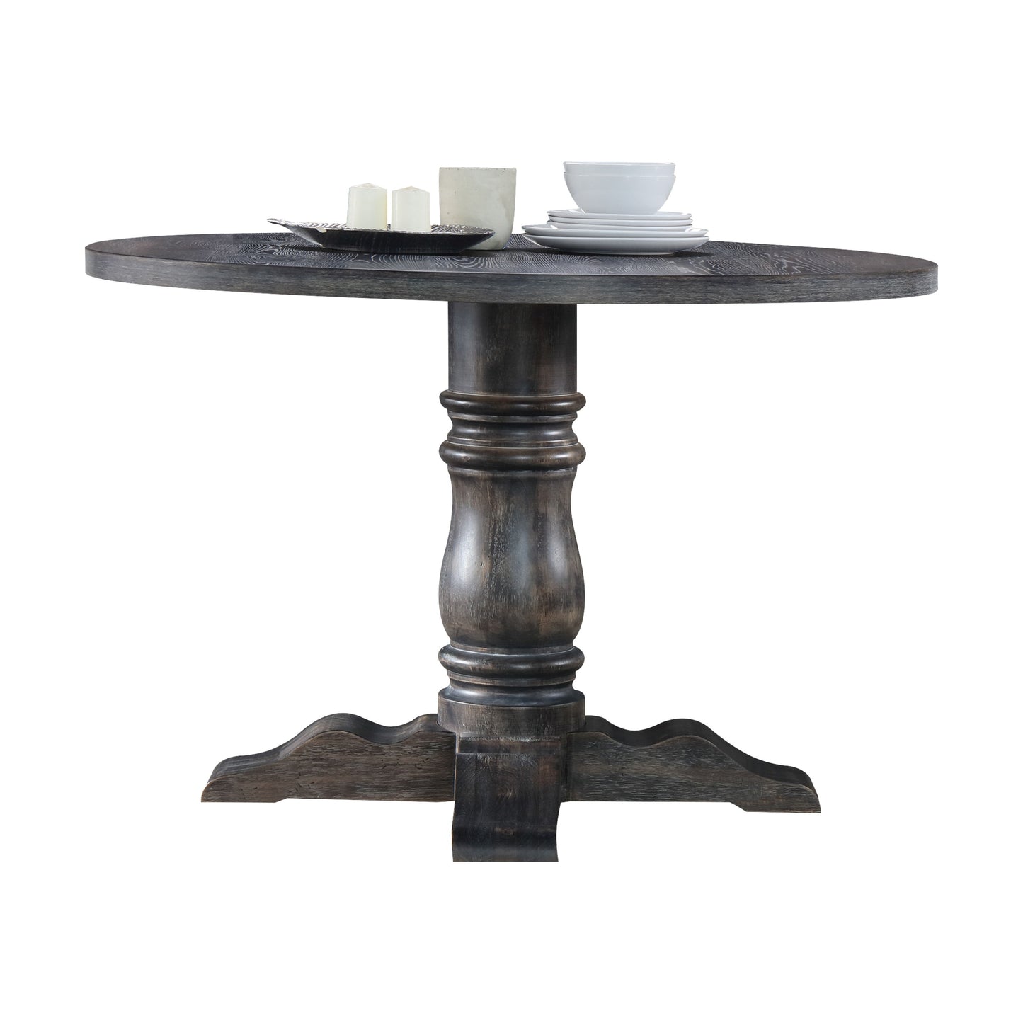 Leventis - Weathered Dining Table - Gray