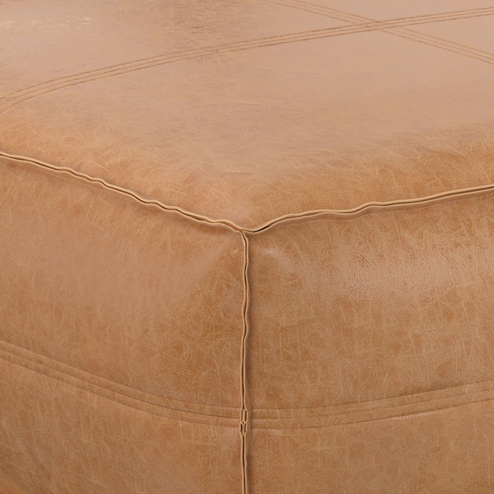 Brody - Large Square, Coffee Table Pouf