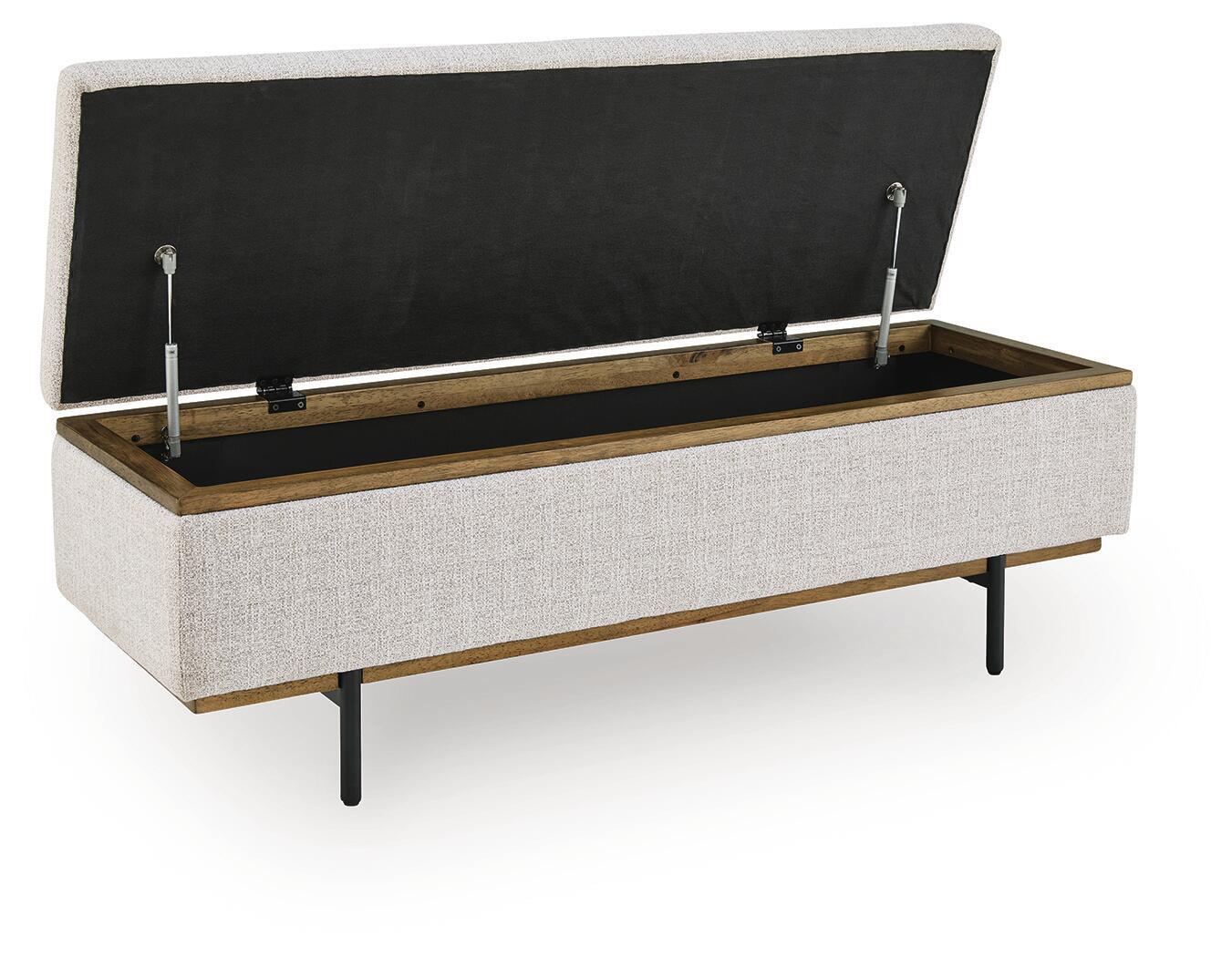 Dettaford Next-Gen Nuvella - Storage Bench - Stone
