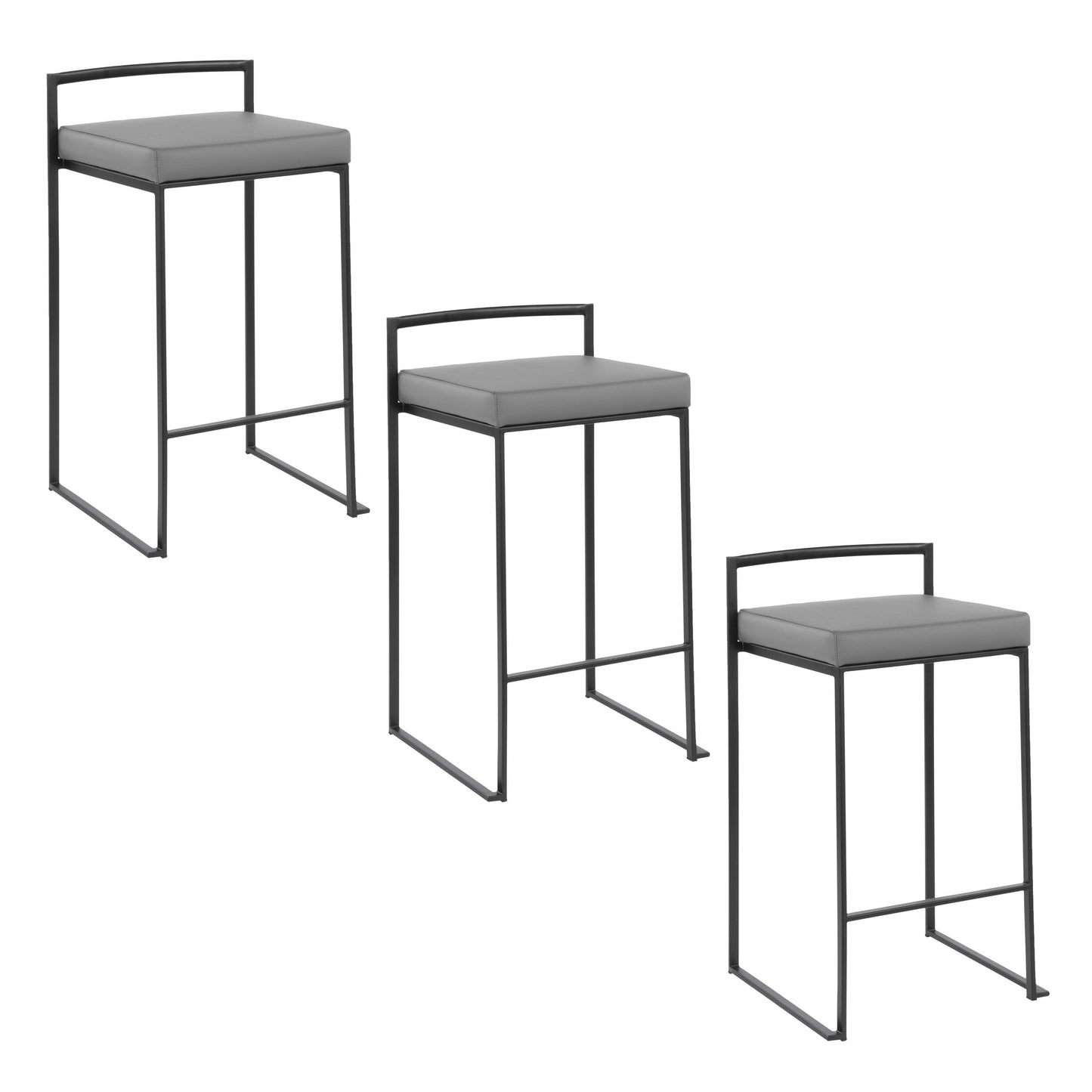 Fuji - Contemporary Style Stackable Counter Stool