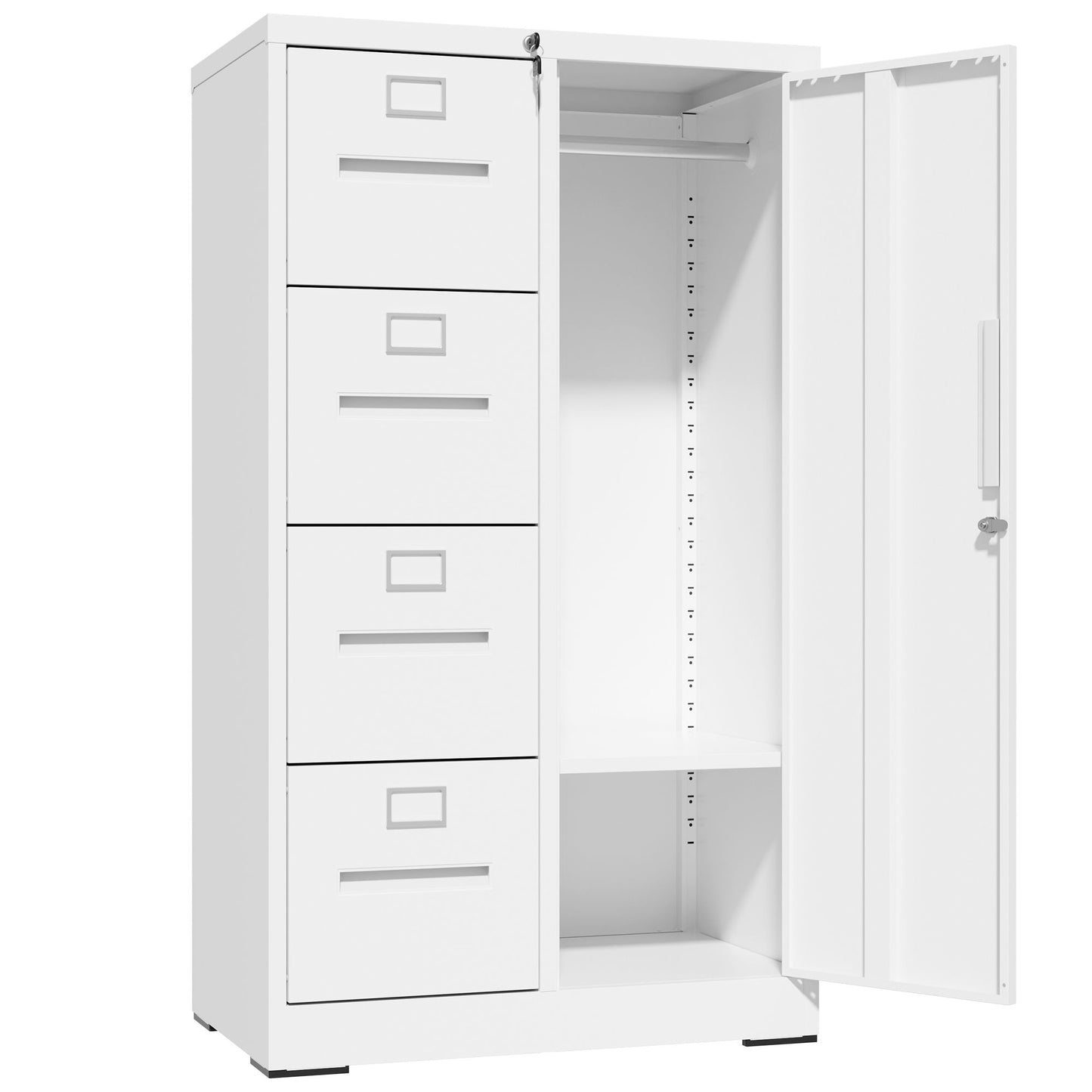 Storage Vertical Filing Cabinet With Lock