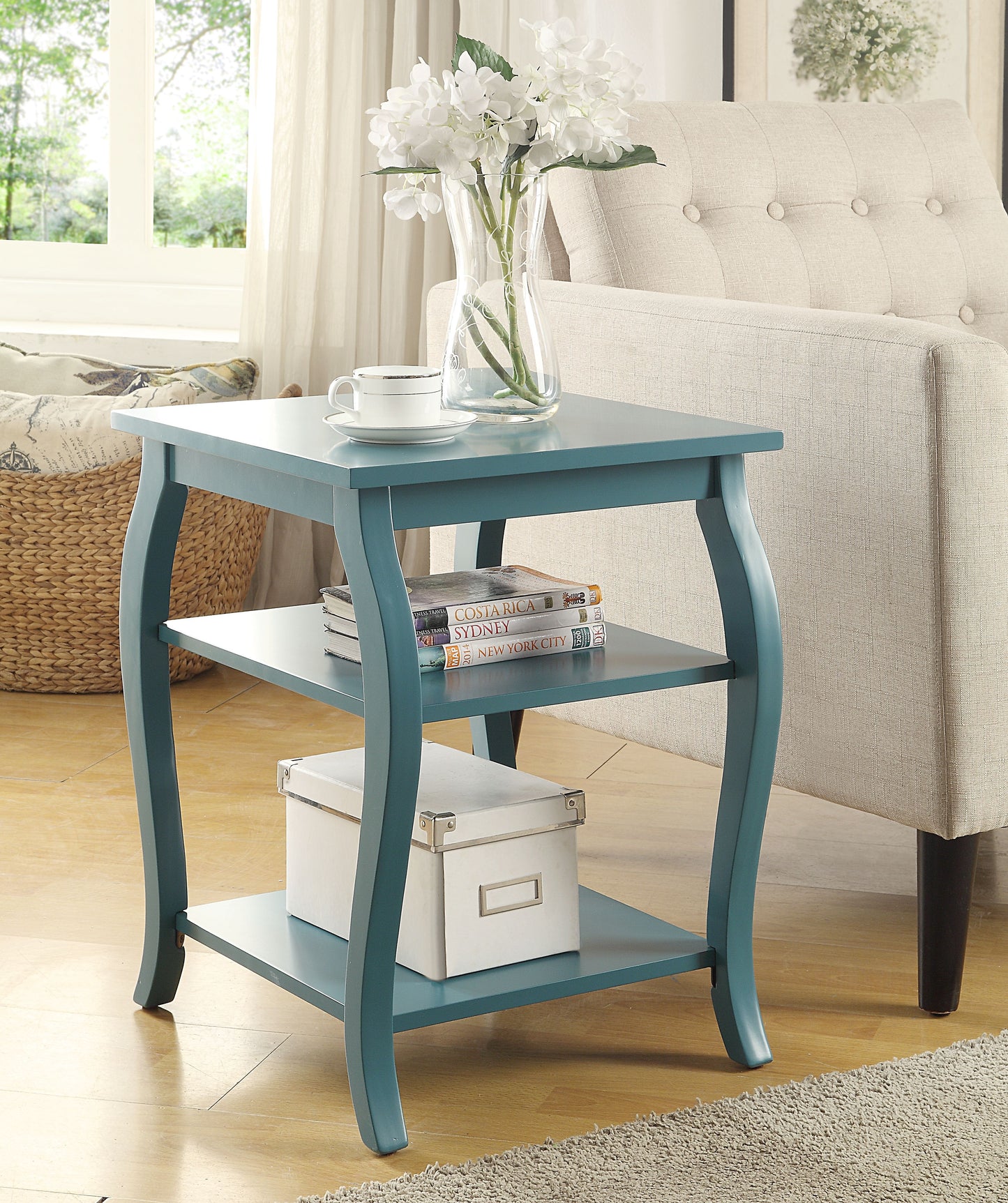 Becci - Accent Table - Teal