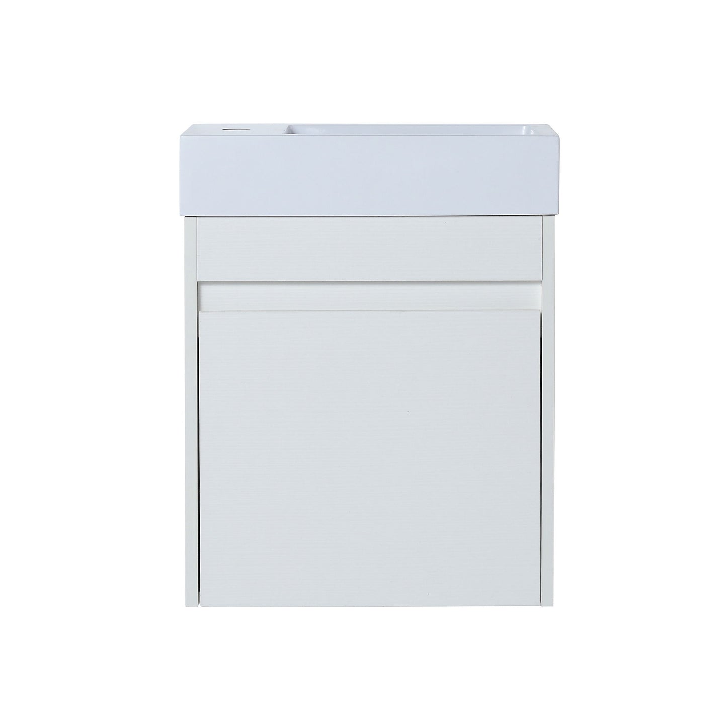 Sink Floating Bathroom Vanity With Soft Close Cabinet Door