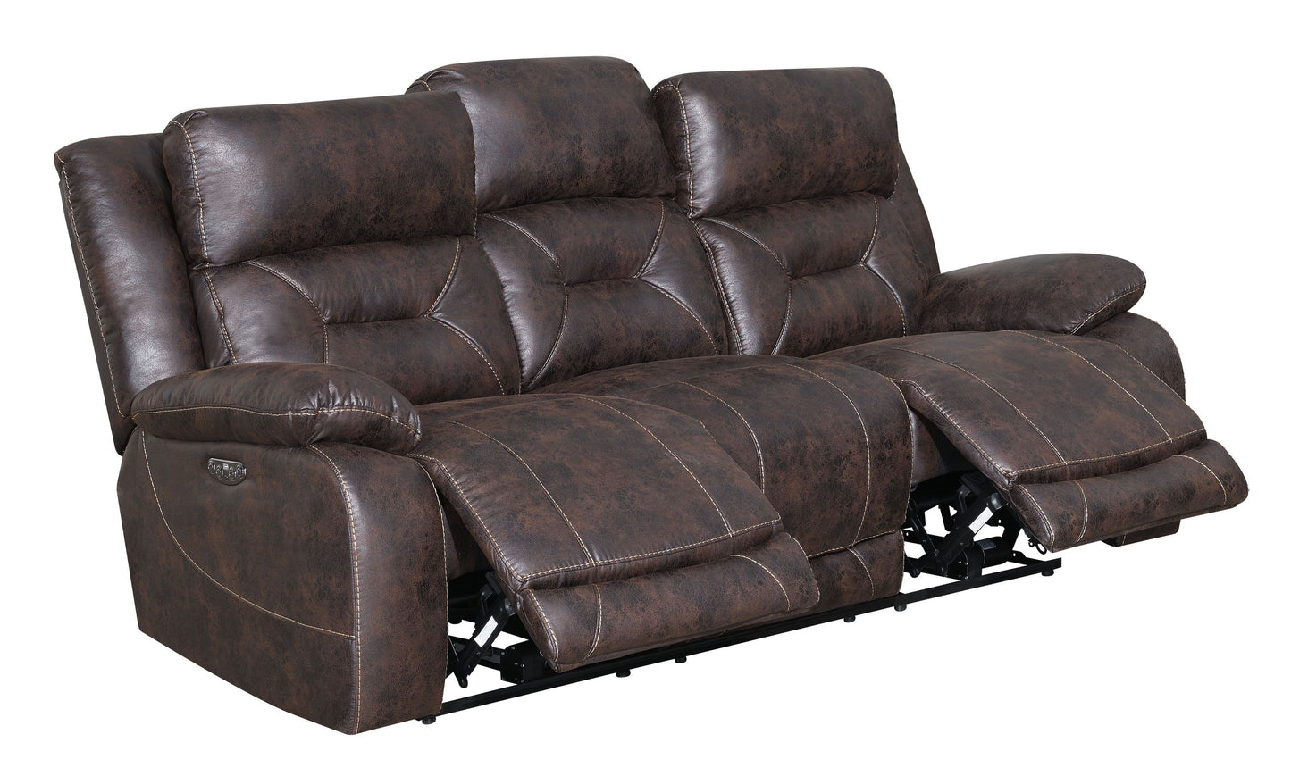 Aria - Power Recliner Sofa - Brown