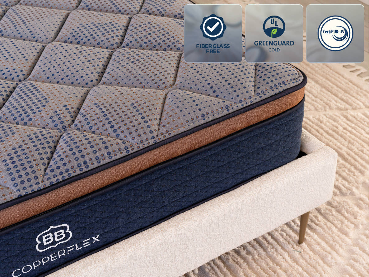 Brooklyn Bedding CopperFlex Pro cooling cover detail