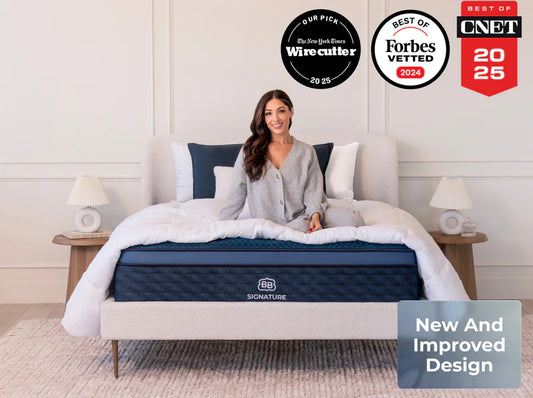 Brooklyn Bedding Signature Hybrid Mattress | Premium Cooling & Pocketed Coil Support
