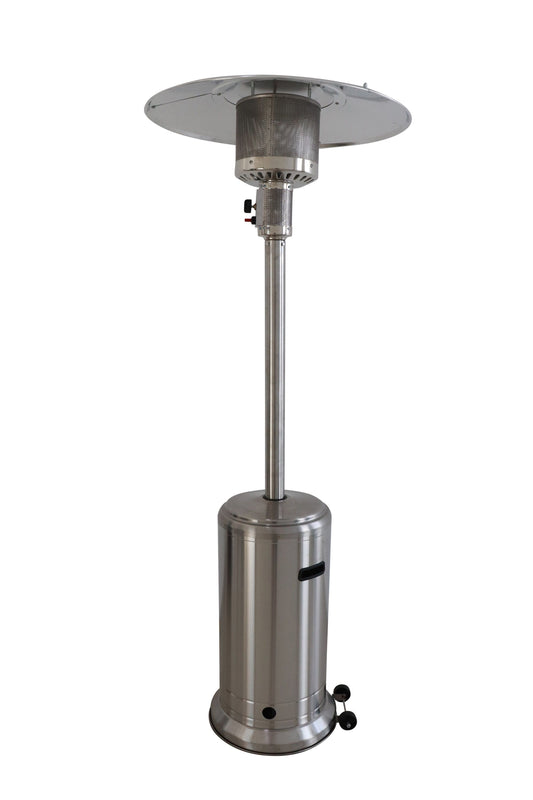 46000 Btu Propane Patio Heater - Steel Gray