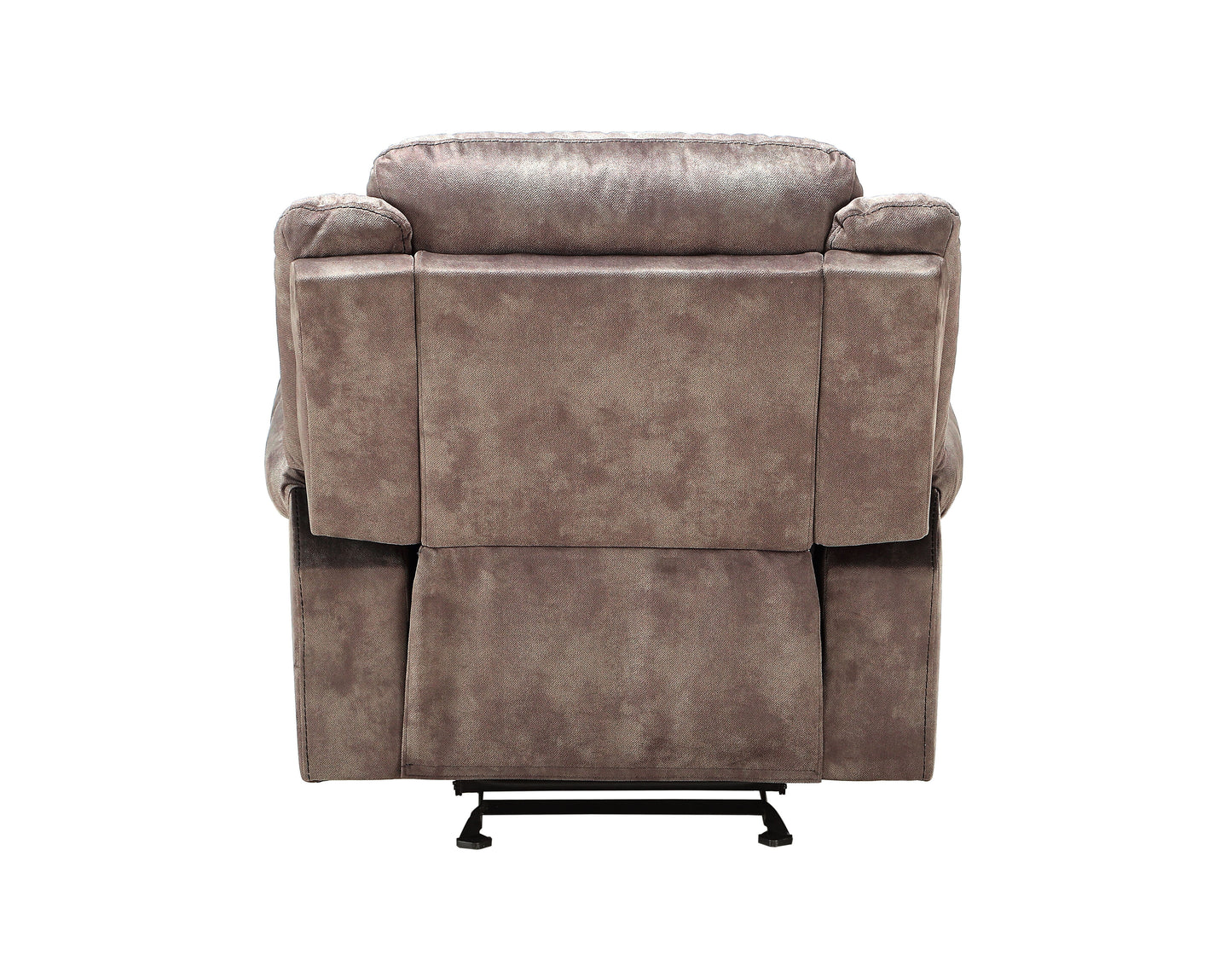 Zubaida - Two Tone Velvet Glider Recliner