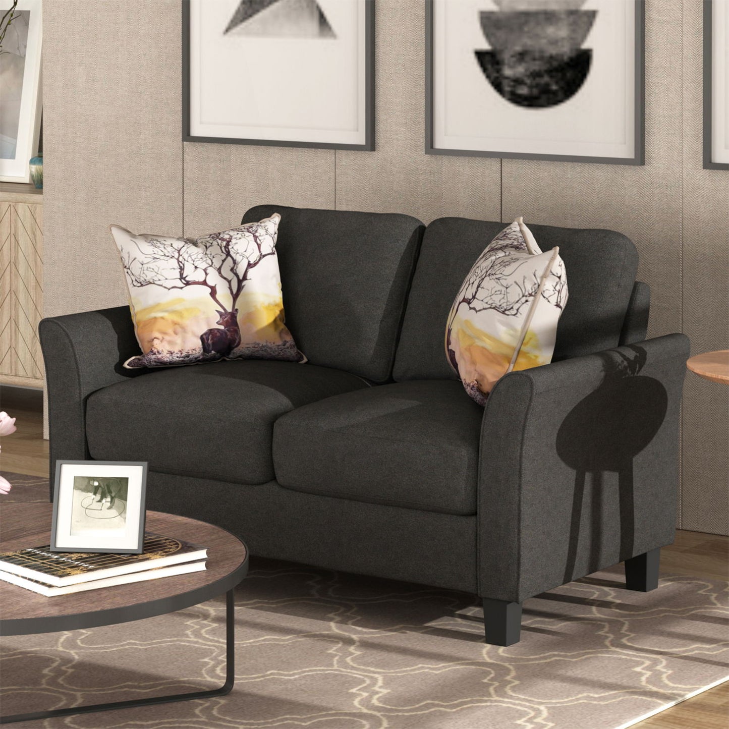 Living Room Furniture Love Seat Sofa Double Seat Sofa Loveseat Chair