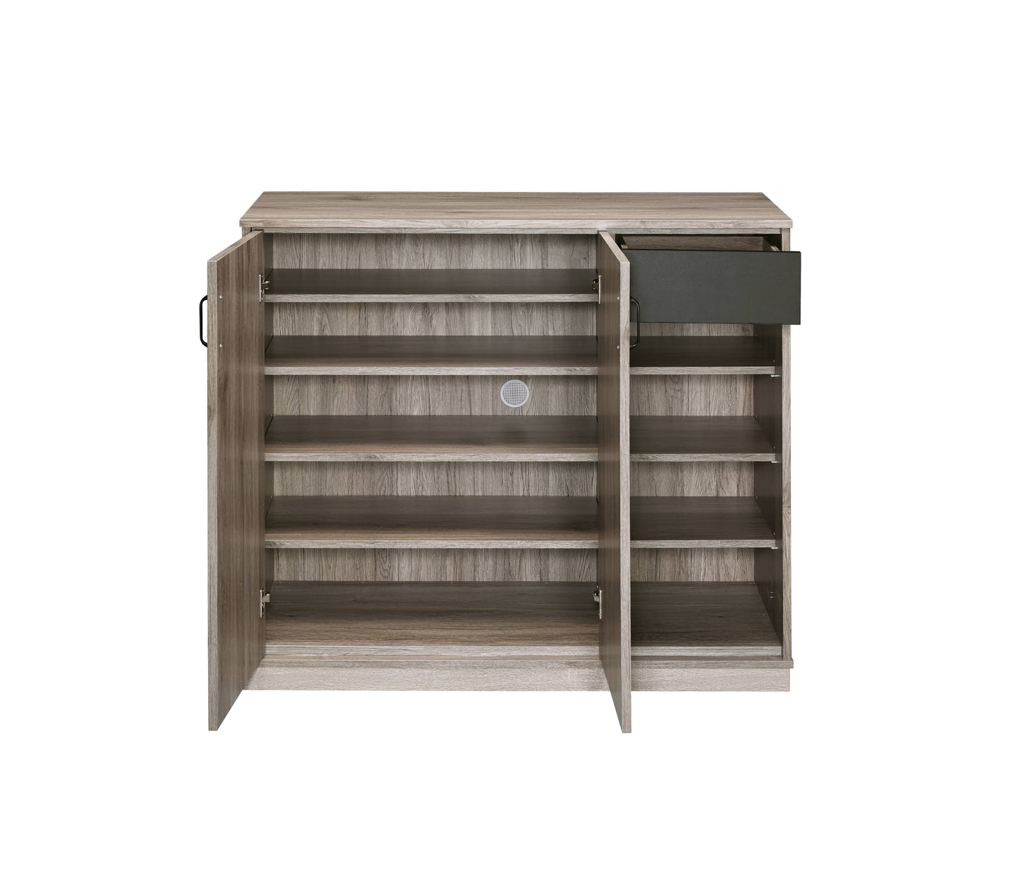 Toski - Shoe Cabinet - Rustic Gray Oak