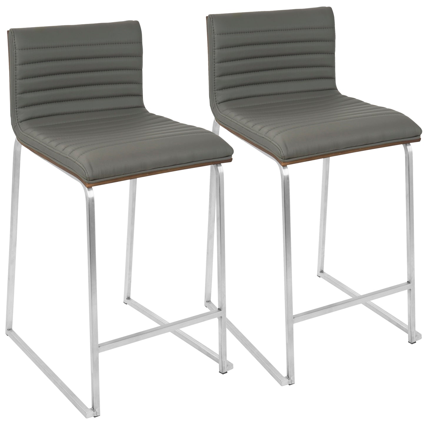 Mara - Contemporary Elegant Design Counter Stool (Set of 2)