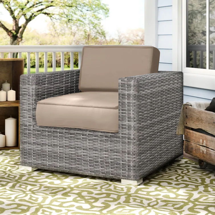 Patio Chair With Cushions Stylish Design