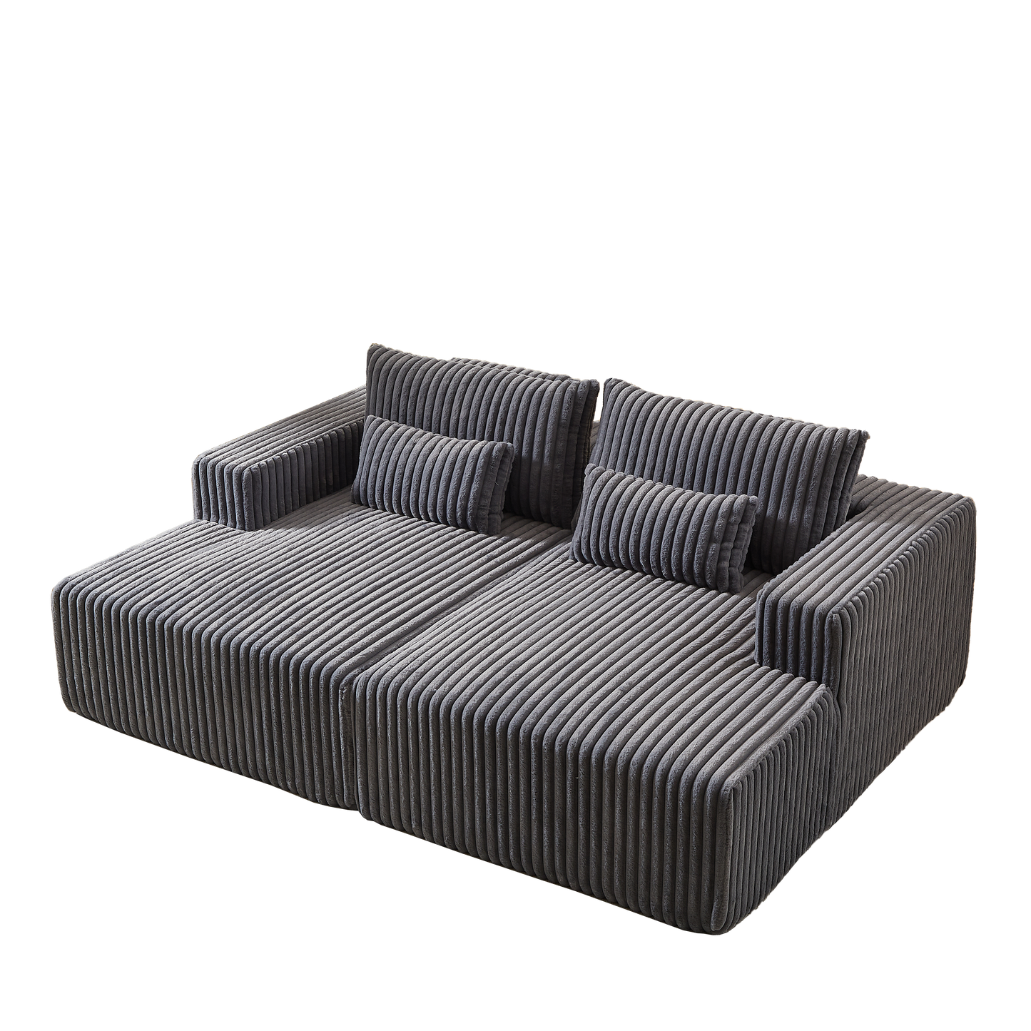 87" Oversized Sectional Lounge Chaise