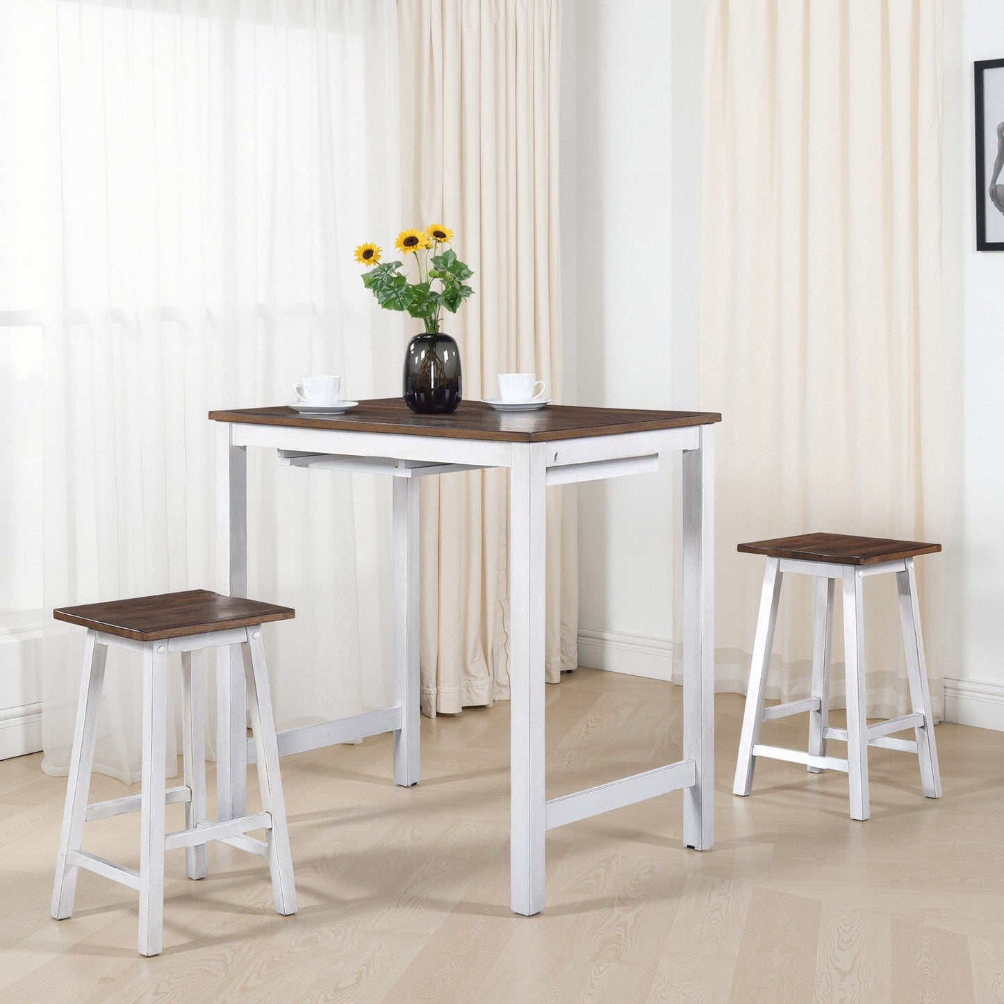 3 Pieces Counter Height Set