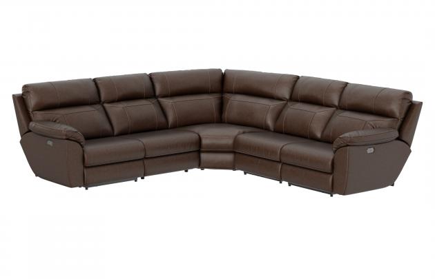 Catnapper Sanford — 5-piece power L-shaped in Espresso