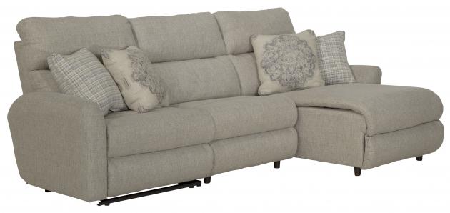 Catnapper McPherson — 3-piece power right chaise in Buff