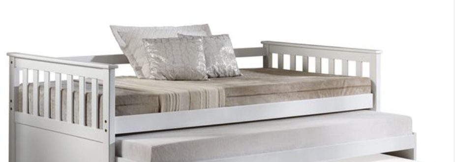 Cominia - Twin Daybed (Trundle Not Included, Bed Only, No Storage) - White