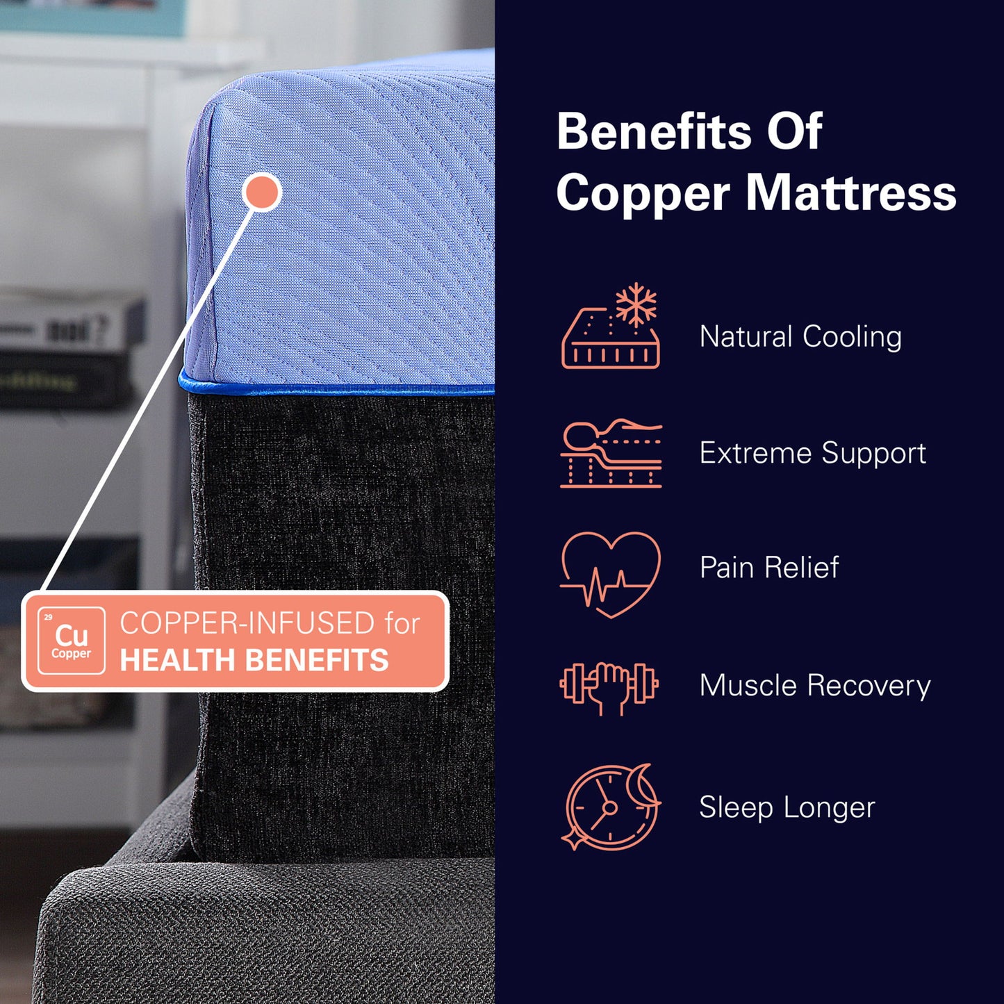 Remedy Sleep - RM Refresh 12" Hybrid Mattress