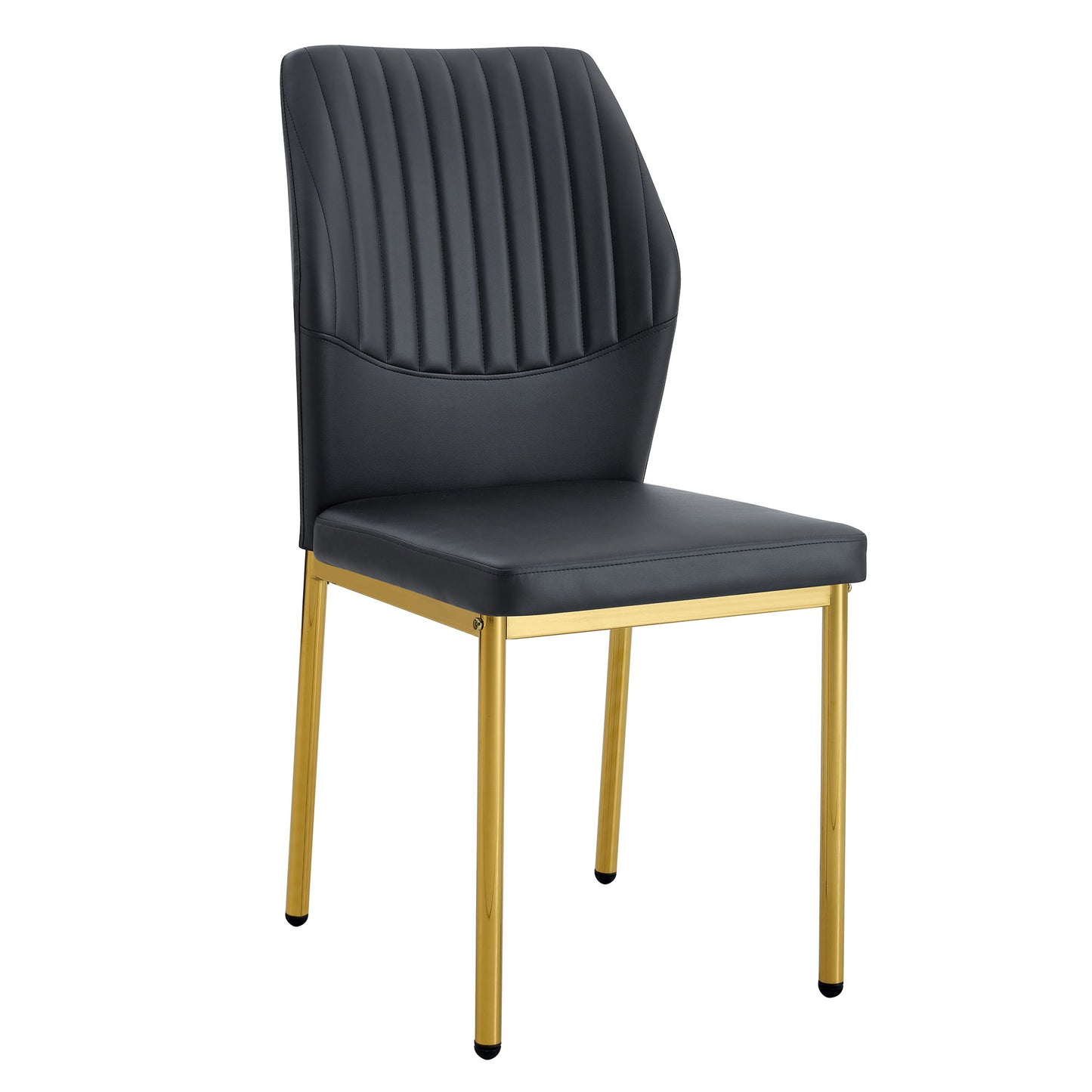 Luxury Simple Chair With Metal Leg