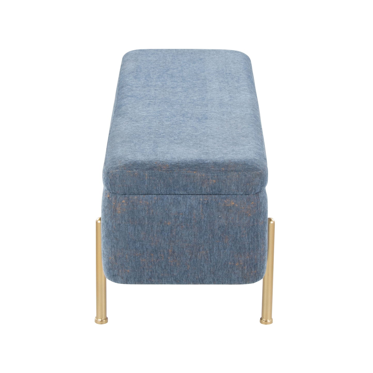 Daniella - Contemporary Bench - Gold / Blue