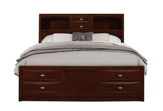 Linda - Full Bed Side Rails - New Merlot