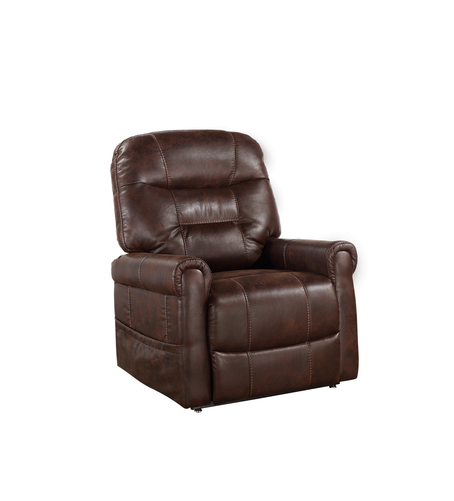 Steve Silver Comfortable Power Recliner Lift Chair - Easy Ingress/Egress, Heat, Adjustable Massage - Plush Seating Experience