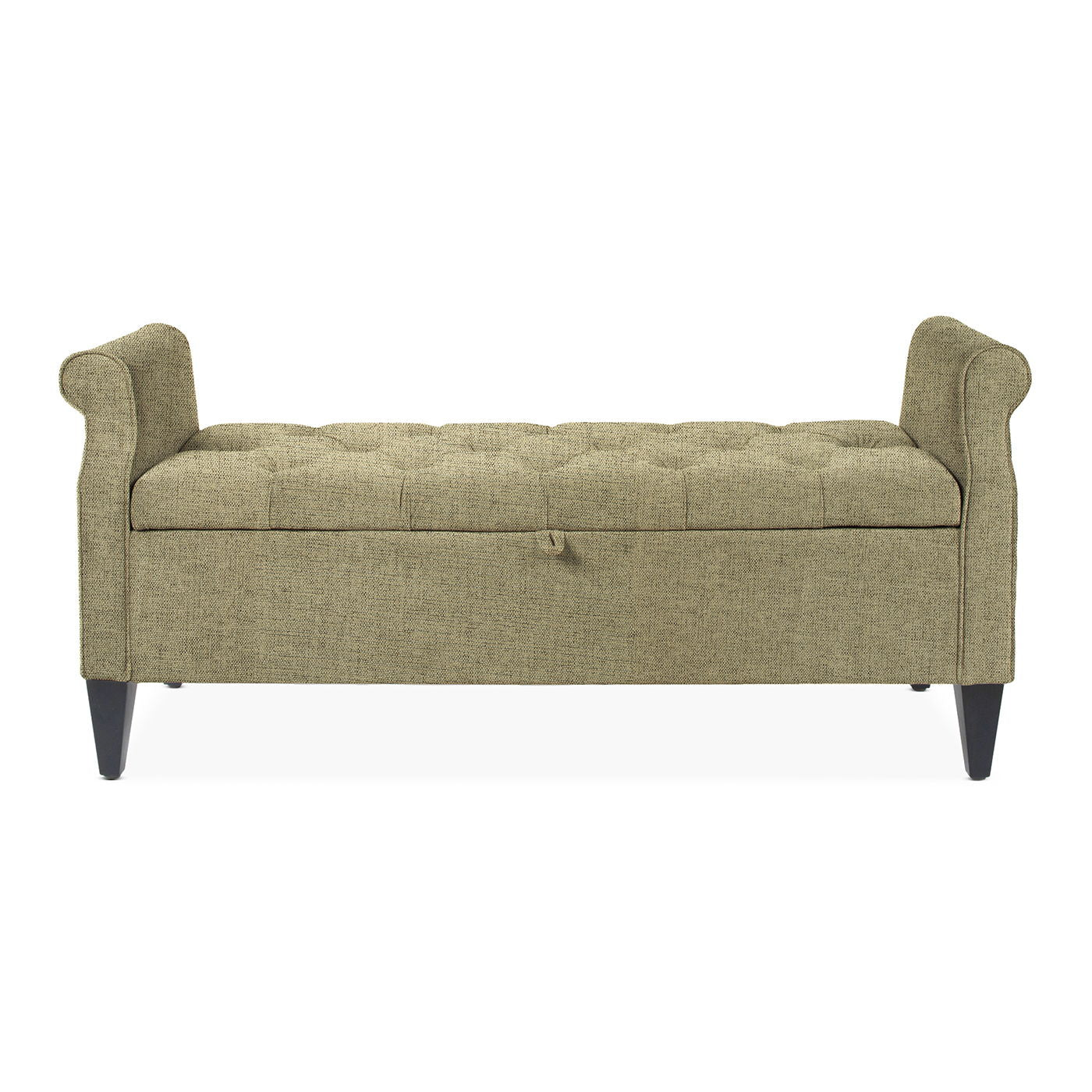 Jacqueline - Tufted Roll Arm Storage Bench