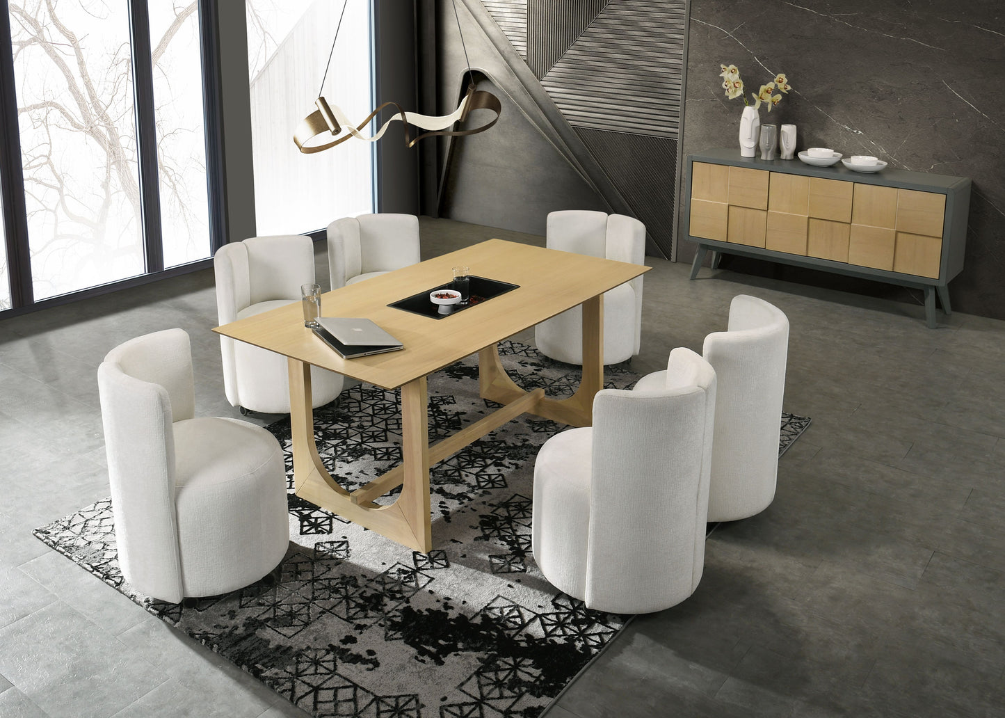 Blayde - Dining Table - Natural