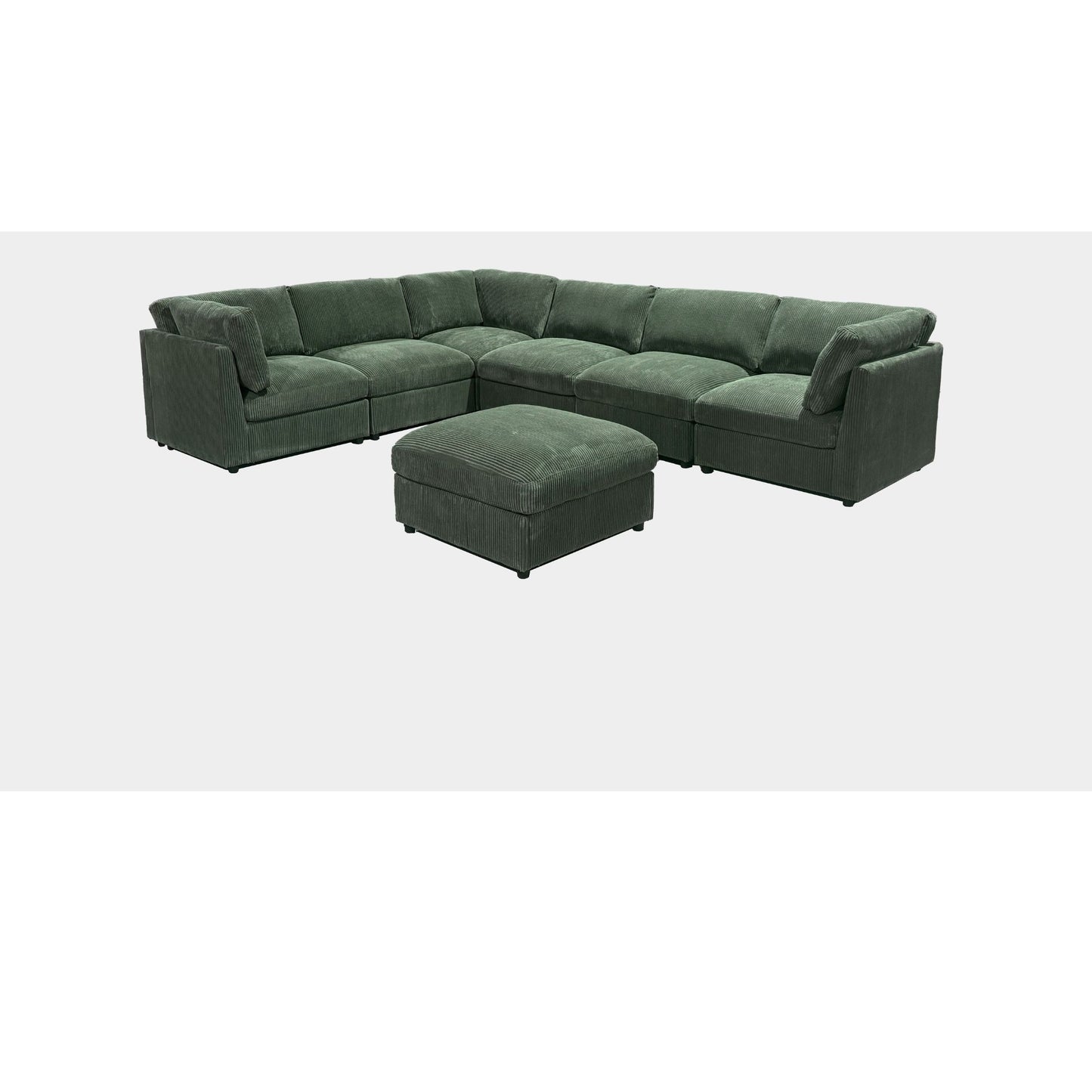 Modular Sectional With Custom Configuration