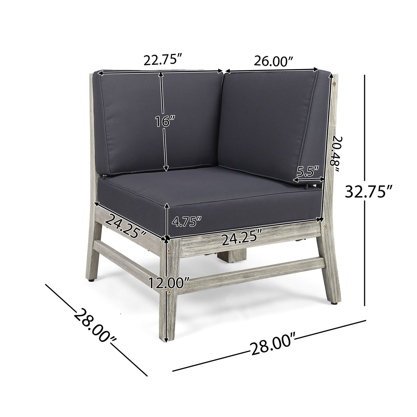Perla - Corner Chair