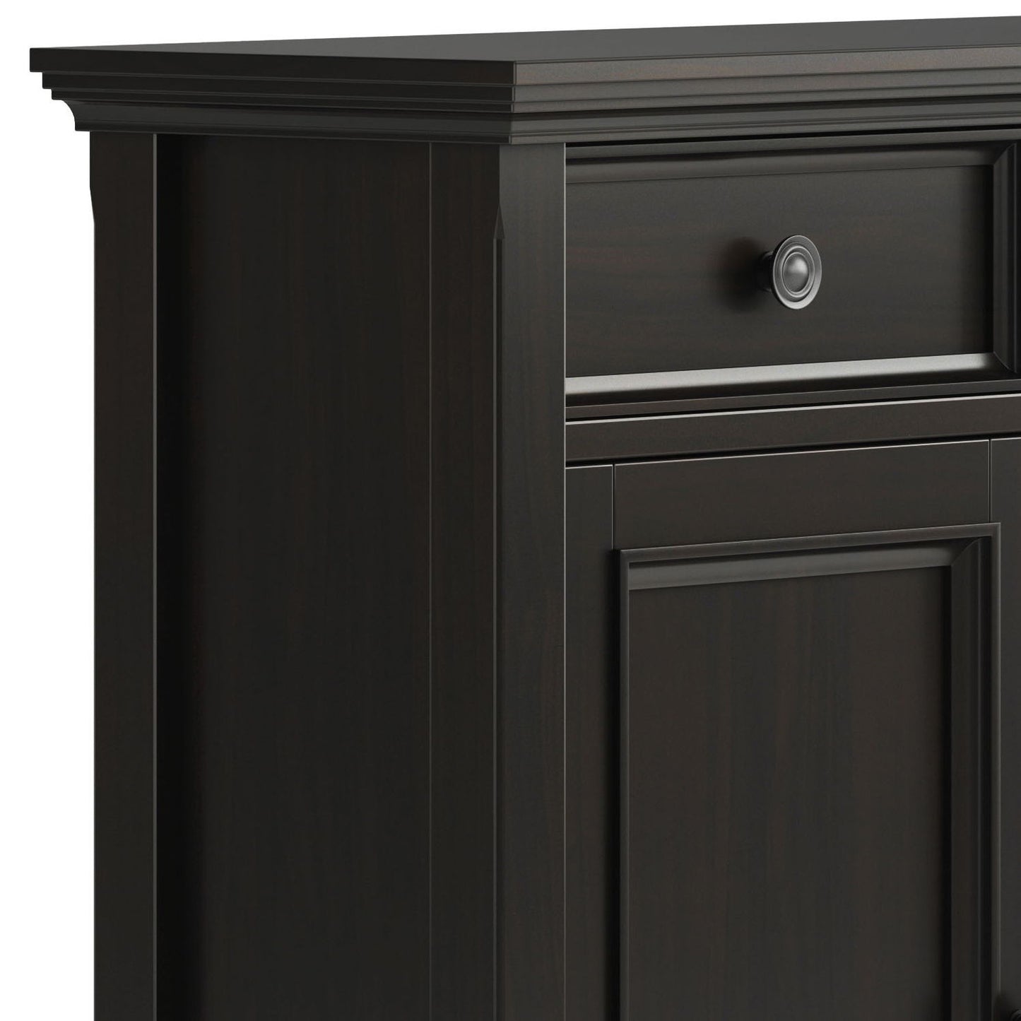 Amherst - Entryway Storage Cabinet - Hickory Brown