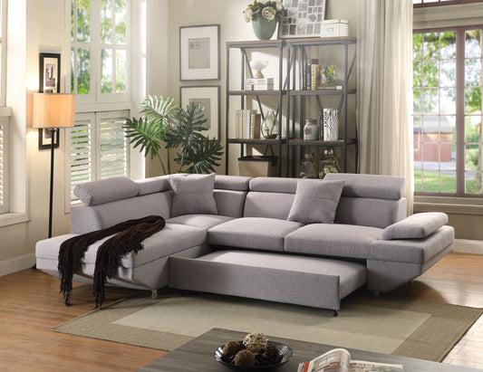 Jemima - Sectional Sofa - Gray